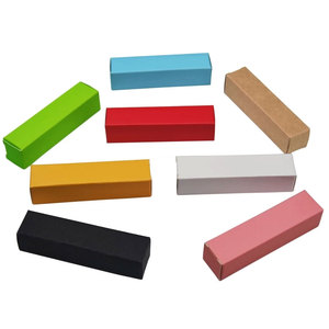 Caja de papel Kraft para caja de embalaje de lápiz labial Diy, regalo artesanal, paquete de botella de Perfume pequeño, caja de papel al por menor - Product Image 2