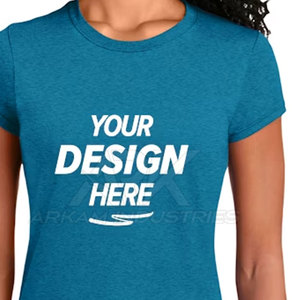 Latest Fashion New Design T-Shirt Street Wear Custom Printed Logo Women T-Shirt Pakistan Made <b>Comfortable</b> Fabric - Product Image 5