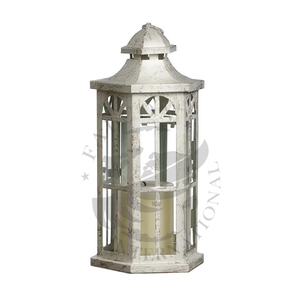 Vintage Moroccan Halloween <b>Candle</b> <b>Lantern</b> Holder Ramadan Metal Floral Embossed Glass Panels Hanging <b>Lanterns</b> Arabic Decoration - Product Image 6