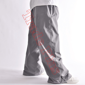 Pantalones de esquí y snowboard para hombre al por mayor, pantalones holgados a prueba de viento de nuevo diseño con cintura elástica y cremallera, pantalones de esquí estilo nailon - Product Image 3