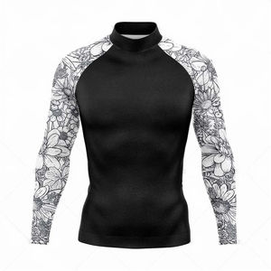 Fabricante personalizado Camisas de pesca unisex Manga larga UPF 50 Protección UV 100% Poliéster Senderismo al aire libre Correr Natación Erupción - Product Image 6