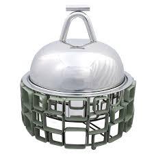 Casserole en acier inoxydable arabe avec un design minimaliste Réchaud alimentaire écologique et réchaud pour servir sur table - Product Image 5