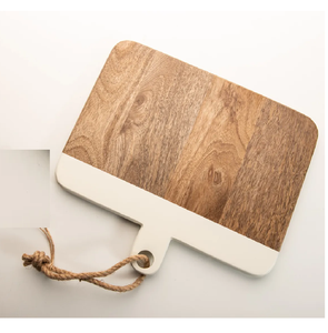 Plateau de fromages en marbre Blocs à découper rectangulaires gris Planches à découper naturelles de luxe pour fruits et légumes disponibles à faible coût - Product Image 4