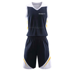 El más popular uniforme de baloncesto precio barato bajo Moq uniforme de baloncesto tamaño personalizado uniforme de baloncesto - Product Image 1