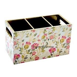 Great Design MDF Cutlery Holder Utensil Organizer for Kitchenware and Dining Table Decoration Rectangle Caddy Holder - Product Image 4