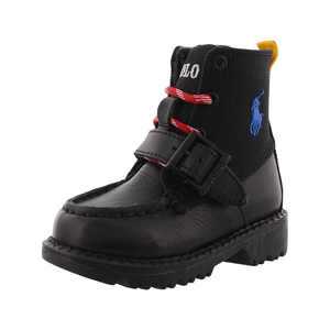 Zapatos Polo Ranger Hi II para Bebé Niño, Color: Negro/Amarillo, 100% Auténticos - Product Image 1