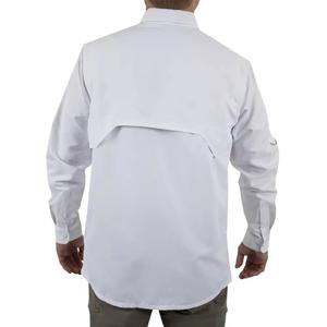 Camisas de pesca con botones de manga larga para la vieja escuela, camisas transpirables refrescantes de secado rápido con botones de pesca Anti-UV - Product Image 3