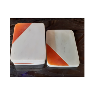 ที่รองแก้วหินอ่อนทำด้วยมือสุดหรูอุปกรณ์เครื่องดื่มหินทรงกลมทนทานโต๊ะกาแฟทานอาหารทันสมัยตัวเลือกของขวัญที่สมบูรณ์แบบ - Product Image 6