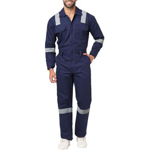 Wholesale High Quality Breathable Cotton Workwear <b>Overall</b> Coverall Unisex Hi Visibility <b>Working</b> Uniform Construction Suit EN - Product Image 5