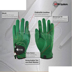 Fabrication de gants de golf en cuir véritable Cabretta d'Indonésie de qualité supérieure pour femme homme emballage personnalisé gant de golf - Product Image 5