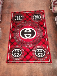 Alfombra Adiva, Tejida a Máquina, Jacquard, Moderna, de Lino Turco, Diseño Abstracto, Pelo Cortado, Antideslizante, Base de Yute, Alta Calidad, para Sala de Estar - Product Image 3