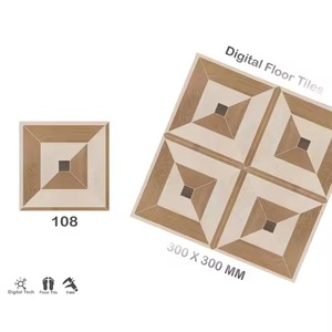 12x12 30x30 16x16 40x40 400x400 300x300mm Baldosas de cerámica esmaltadas impresas digitalmente Precio barato La mejor calidad de exportación - Product Image 3