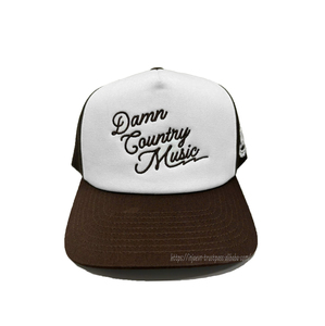 Gorras Trucker de Lona Vaquera con Logotipo 2D Bordado Personalizado de Alta Calidad, Tejido Ajustable de Malla Unisex para Moda y Actividades al Aire Libre, OEM - Product Image 1