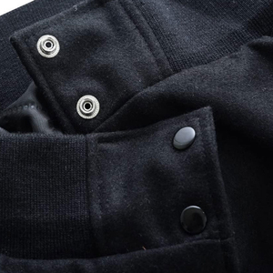Producto más vendido Chaqueta Versity de cuero Las mejores chaquetas Versity de cuero delgadas de invierno Chaqueta CollegeBaseballjacket personalizada para hombres - Product Image 5