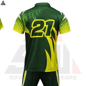 Nouveau design OEM de la demande du client impression taille normale sublimation Cricket uniforme haute qualité vêtements actifs élégant Cricket uniforme - Product Image 4