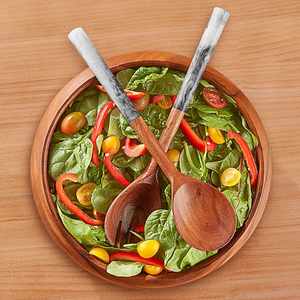 CUBERTERÍA DE RESINA ARTESANAL, Utensilios de Madera Altamente Pulidos con Logotipo Personalizado, Directamente de la India para el Hogar, Hoteles y Restaurantes - Product Image 1