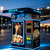 Distributeur automatique compact pour supermarchés, halls d'entrée et commerces de rue – Machine à pizza