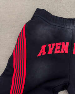 Pantalones a rayas informales y tácticos unisex del fabricante, pantalones de chándal con parche bordado lavado con piedra desteñida al sol para hombres y mujeres - Product Image 2