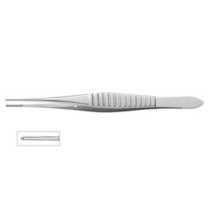 Pinzas de disección dentadas de acero inoxidable Manual Gillies para agarre de tejidos y trabajo de dentadura en instrumentos de odontología - Product Image 5