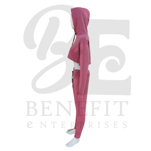 Sweat à capuche personnalisé de haute qualité pour femme et adolescente, veste d'automne surdimensionnée avec fermeture éclair, 2023 - Product Image 6