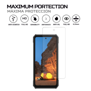 Protector de Pantalla ANTISHOCK para Ulefone Armor 30, Película Protectora Premium y Duradera para Teléfono Móvil - Product Image 2