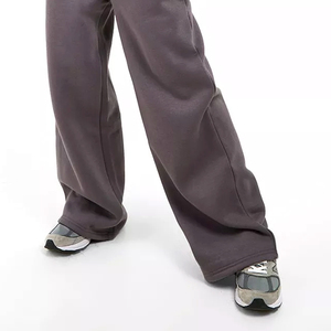 Streetwear-Pantalon multi-poches pour femmes, pantalon de jogging à taille haute, pantalon de survêtement décontracté avec logo personnalisé, nouveauté - Product Image 4