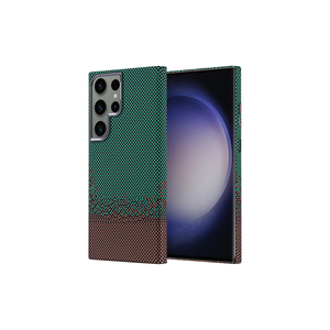 Étui de luxe compatible MagSafe en fibre de carbone pour Samsung Galaxy S23 Ultra ASMA Nekst, coque de protection fine et souple - Product Image 2