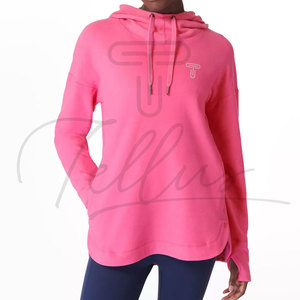 Sudadera con Capucha de Invierno para Mujer, de Alta Calidad, Formal, Elegante, Cómoda, de Forro Polar, Transpirable, de Secado Rápido, Colores Personalizados, Logotipo Frontal - Product Image 2