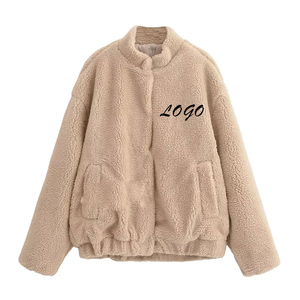 แจ็กเก็ตขนแกะขั้วโลกสำหรับผู้ชายกันน้ำแนวสตรีทสำหรับฤดูหนาวปรับแต่งได้ - Product Image 2