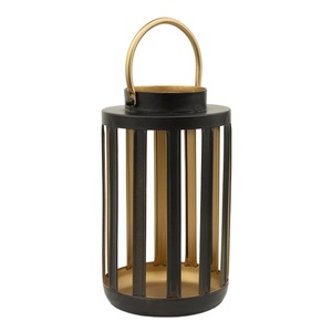 Modern Decorative Ramadan Festival <b>Lantern</b> High Quality Home Decor Metal <b>Black</b> Hanging Candle <b>Lantern</b> - Product Image 1