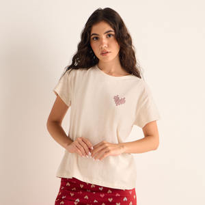 Femmes filles vêtements de nuit pyjama ensemble respirant 100% coton all-Over vibrant imprimés floraux Logo personnalisé doux taille élastique - Product Image 3