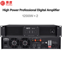 Amplificateur numérique professionnel 2 canaux DX-3 200W*2 Classe D pour système de sonorisation de scène et de conférence