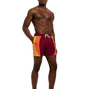 Shorts de Baño Ecológicos de Diseño Personalizado, Cintura Media, Estampado Sólido, Precio Bajo, Servicio OEM para Hombre, Más Vendidos - Product Image 5