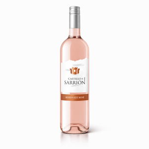 Vino Rosado Semiseco Castillo de Sarrion, Garnacha y Tempranillo, 11% ABV, Vino Rosado Español, 750 ml - Product Image 1
