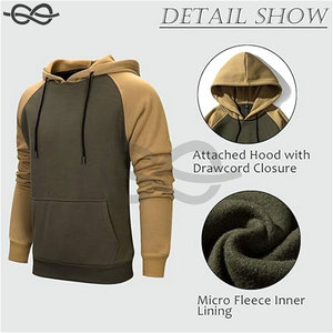 Sweats à capuche stylés pour hommes Pull confortable Sweat à capuche Poche kangourou Casual Active Wear - Product Image 3