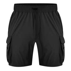 Shorts de sport durables pour hommes pour les activités quotidiennes Shorts de sport décontractés pour hommes avec taille ajustable - Product Image 1