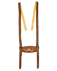 Short en cuir allemand Hommes Bavarois Allemand Lederhosen Authentique Short en cuir de haute qualité Short en cuir pour hommes - Product Image 6