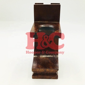 Nuevo Soporte para Brocha de Afeitar, Sostenible, de Acero Inoxidable y Madera, Hecho a Mano, de Primera Calidad, con Logotipo y Empaque - Product Image 4