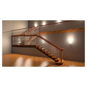 Estructura de escalera de fácil instalación hecha <span class=keywords><strong>a</strong></span> medida Prima para casas familiares, espacios de oficina y propiedades de <span class=keywords><strong>alquiler</strong></span>, escalera - Product Image 3