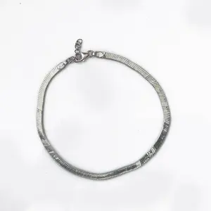 Bracelet chaîne en argent pour femme au quotidien, plaqué or rhodié, or 18 carats, pendentif en forme de boule de perle de diamant, élégant - Product Image 2