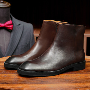 Botines Clásicos de Gamuza con Suela Antideslizante y Plantilla Acolchada para Mujer, Ideales para la Oficina y Reuniones de Negocios - Product Image 2