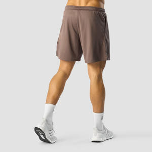 Short de basket-ball d'été en maille pour homme Short de jogging de sport respirant à séchage rapide avec logo personnalisé Short de plage à motif solide - Product Image 2