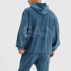 Survêtements de ville Meilleur design Survêtements pour hommes délavés à l'acide de bonne qualité Survêtements délavés à l'acide légers à manches longues au dernier prix pour hommes - Product Image 6