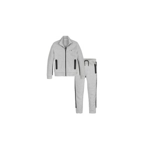 Vêtements pour enfants de taille personnalisée vêtements de sport pour enfants survêtement à fermeture éclair contrastée à panneau de poitrine pour enfants unisexes survêtements pour hommes - Product Image 4