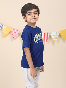 Low Price 100% Cotton Boy's round Neck T-Shirt All Season Printed Apparel in Different Methods and Materials - Product Image 6