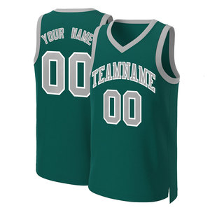 เสื้อบาสเก็ตบอลสำหรับผู้ชายผู้หญิงเสื้อบาสเก็ตบอลสไตล์สตรีทออกแบบได้ตามต้องการล่าสุด - Product Image 3