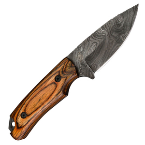 Cuchillo de bolsillo plegable de acero de Damasco grabado con logotipo personalizado, cuchillo de bolsillo Damasco plegable de acero de hecho a mano al por mayor, bajo MOQ - Product Image 5
