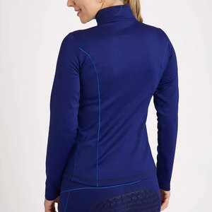 เสื้อขี่ม้าแขนยาวสำหรับผู้หญิงเสื้อขี่ม้าระบายอากาศได้ - Product Image 4