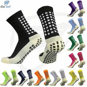 Unisex Thick Crew <b>Socks</b> Anti-Bacterial Print Hook Design Sports & Casual Use Custom Logo OEM Service Wholesale - Product Image 2