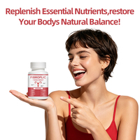 Complément alimentaire pour la santé des femmes, capsules de soutien hormonal, formule à base de plantes naturelles, fabricant OEM ODM GMP
